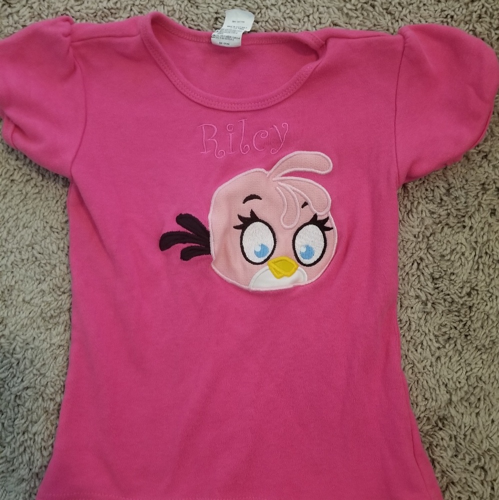 Girls angry birds stella shirt